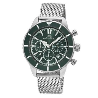 Porsamo Bleu Brandon Chronograph Quartz Green Dial Mens Watch 1011EBRS