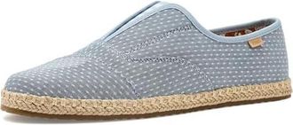 Toms Palmera Plus Womens Flat Shoes Light Blue : 6.5 B - Medium, Cotton