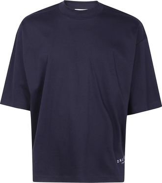 Daniele Fiesoli Klassiek Katoenen T-shirt - Heren - T-shirts - Blauw - L - Katoen - Tops