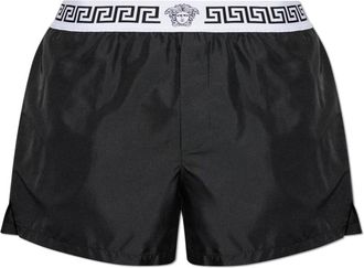 Versace Zwemshorts - Heren - Strandmode - Zwart - L - Polyester - Badmode
