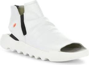 Softinos Wish Platform Wedge Sandal in 001 White Smooth Lea at Nordstrom Rack, Size 9-9.5Us / 40Eu