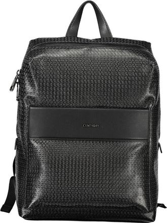 Calvin Klein Mens Monogram Backpack K50k504326 - Black - One Size