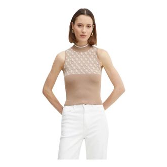 Guess Donna, Top, Marrone, L, new
