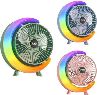 Trade Shop Trade Shop - Ventilatores Usb 3 Velocity With Light Rgb