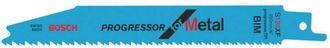 Bosch Accessories 2608657937 Lama per sega universale s 123 xf - Progressor for Metal 25 pz. - Bosch