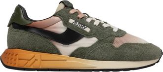 Autry Reelwind - Heren - Sneakers - Groen - 44 EU - Leer - Schoenen