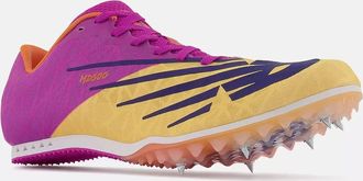 New Balance Mens Md500 Track And Field Shoes In Yellow Pink