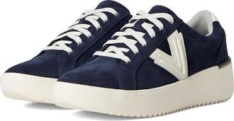 Vionic Kearny Lace 2.0 Womens Shoes Navy : 8.5 W, Suede