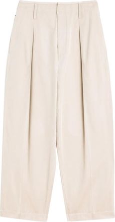 Christophe Lemaire pleated palazzo pants - men - Fabric - 48 - Pink