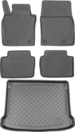 OEM Juego De Alfombrillas Para Coche Y Maletero Para Mazda 3 Iv Hatchback A Partir De Marzo De 2019