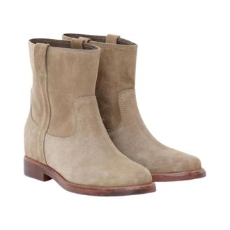 Isabel Marant Susee Boot - female - Isabel Marant - Ankle Boots - Beige - 3 UK - Shoes