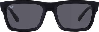 Ray-Ban Ray Ban Dark Grey Rectangular Unisex Sunglasses RB4396F 667787 57