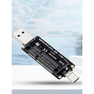 OEM El Lector De Tarjetas De Memoria Cfast Port&aacute;til Jixopn Ph851 Cuenta Con Puertos Usb 3.1 Tipo-c Y Tipo A+c, Velocidad De 10 Gbit/s, Admite Hasta 2 Tb Y