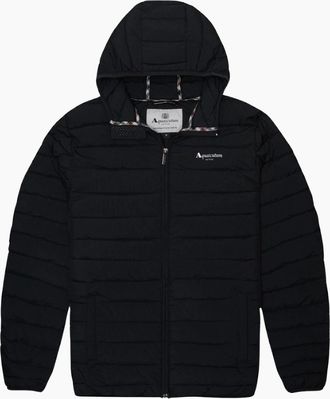 Aquascutum Mens Aquascutum Active Rlg Active Hooded 100 Gr Black Jacket - Size: 40/Regular