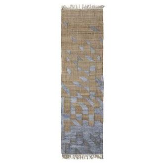 Bloomingville Vikka Rug textile blue / 245 x 75 cm - Bloomingville Blue