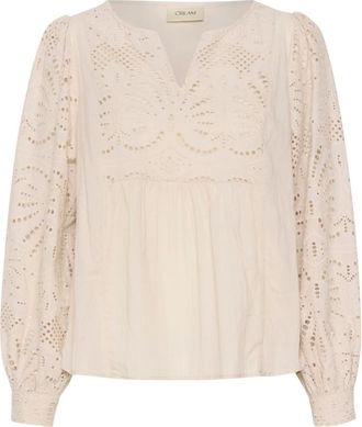 Cream CRDiana Blouse - Dames - Blouses & Shirts - Beige - Maat: XS