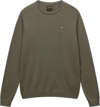 Napapijri Hombre, Jerseys, Verde, Talla: M