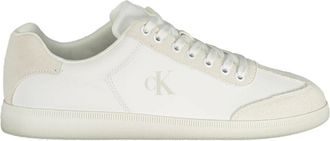 Calvin Klein Low Cupsole Laceup Su - Heren - Sneakers - Wit - 43 EU - Polyester - Schoenen