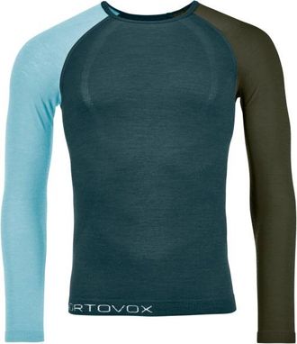 Ortovox 120 Comp Light Long Sleeve Merinounterwäsche für Herren | blau
