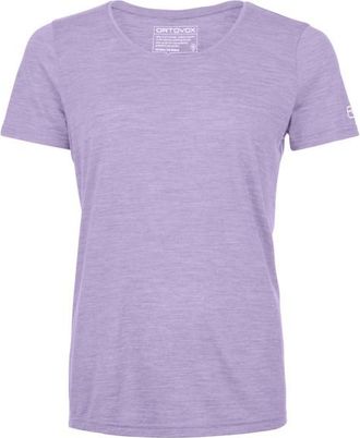 Ortovox 120 Cool Tec Clean T-Shirt Merinoshirt f&uuml;r Damen | lila