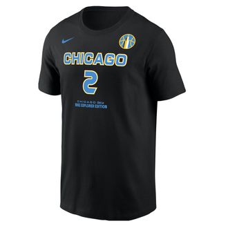 Nike Hailey Van Lith Chicago Sky Nike Mens WNBA T-Shirt in Black | M11332CSVL-BLK