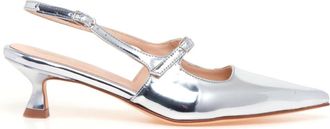 Anna F. Sling-back Pump - female - Anna F. - Pumps - Gray - 4 1/2 UK - Shoes