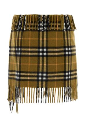 Burberry 8099716 C1422 Oxide Gonne Skirt