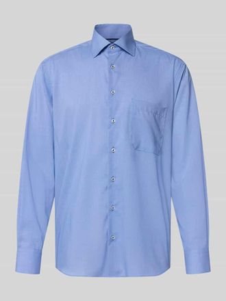 Eterna Comfort Fit Business-Hemd mit Kentkragen in Royal, Gr&ouml;&szlig;e 40