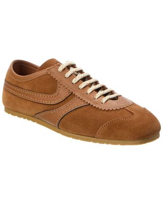 Dries Van Noten Paneled Suede & Leather Sneaker