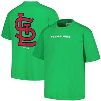 Pleasures Mens PLEASURES Green St. Louis Cardinals Ballpark T-Shirt at Nordstrom, Size Medium