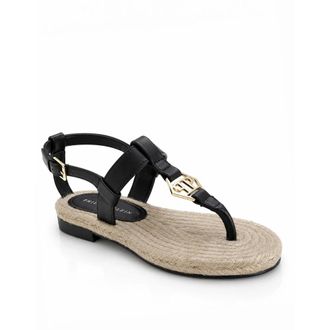 Philipp Plein Dames, Schoenen, Zwart, Maat: 39 EU Leer