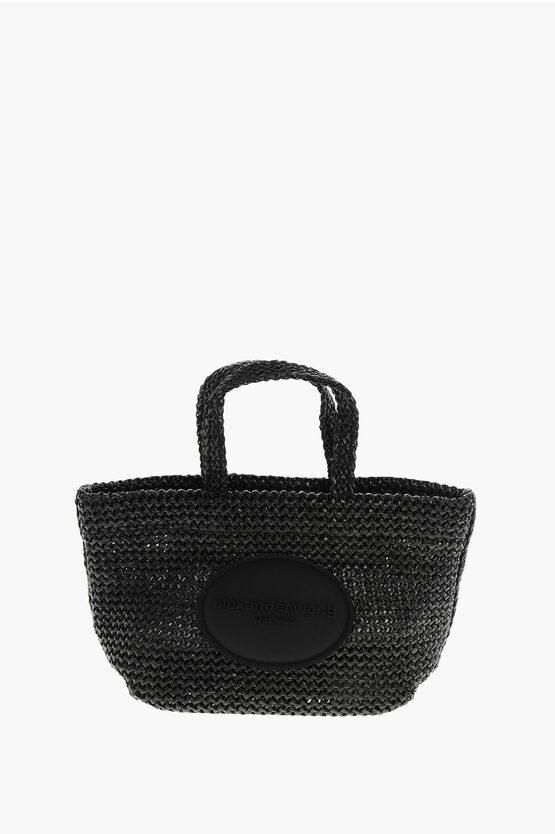 Borsa A Tracolla Donna In Rafia Intrecciata Multicolore A Righe – Con Catena Dorata E Nappa Chic, Elegante E Casual Per Festa E Viaggio - 6