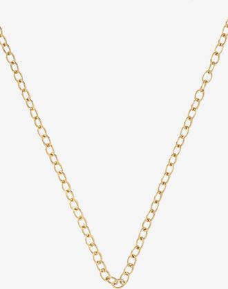 Sophie Joanne Kette aus Gelbgold Anchor Heavy - 45 cm