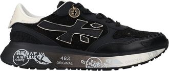 Premiata Black Suede Leather Sneakers