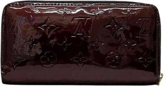 Louis Vuitton Pre-owned Wallets, female, Purple, Size: ONE SIZE Pre-owned Canvas Wallet