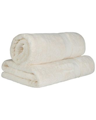 Superior Egyptian Cotton Highly Absorbent 2Pc Ultra-Plush Solid Bath Sheet Set