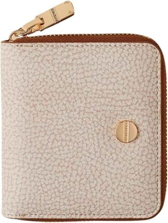 Borbonese Cartera con cremallera Vite - Accessories - Mujer - Beige - ONE SIZE