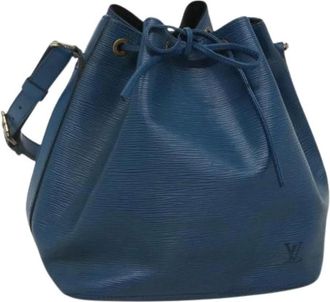 Louis Vuitton Pre-owned Bucket Bags, female, Blue, Size: ONE SIZE Pre-owned Bucket Bag