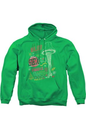 Gildan A Christmas Story Its A Major Prize Adult Pull Over Hoodie / Hooded Sweatshirt