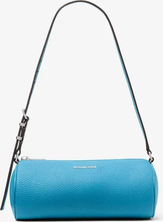 Michael Kors Izzy Small Pebbled Leather Barrel Pochette