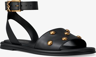 Michael Kors Rosetta Studded Leather Sandal