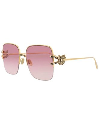 Alexander McQueen Alexander Mcqueen Womens Am0371s 57Mm Sunglasses