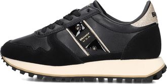 Blauer Zwarte Su&egrave;de Dames Sneakers Millen 03 - Dames - Sneakers - Zwart - 41 EU - Su&egrave;de - Schoenen