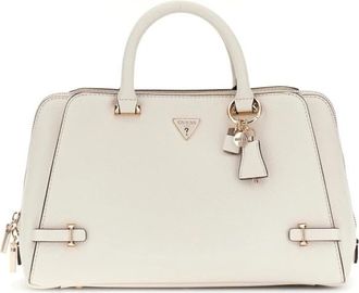 Guess Kleine Off White Satchel Tas - Dames - Handtassen - Wit - ONE Size - Tassen
