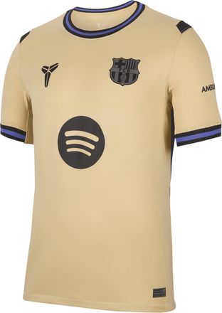 Nike Frenkie de Jong Barcelona 2025/26 Stadium Away Nike Mens Dri-FIT Soccer Jersey in Yellow | NN203279866-FCB