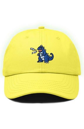 Dalix Big Lizard Cap in Yellow at Nordstrom