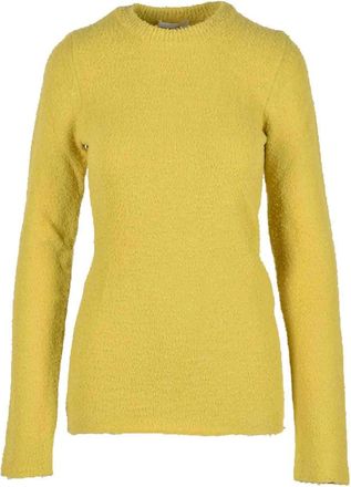 Sportmax Wool Angora Sweater - Yellow