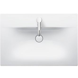 Duravit Duravit - Lavamanos Viu 234473, 730 Mm, Con Rebosadero, Con Banco