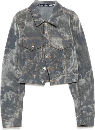 Alexander Wang Giacca con effetto schiarito - Grigio