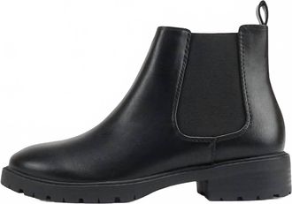 Soda Womens Hopper Chelsea Ankle Boot In Black